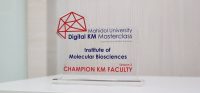 รับรางวัล Champion KM Faculty